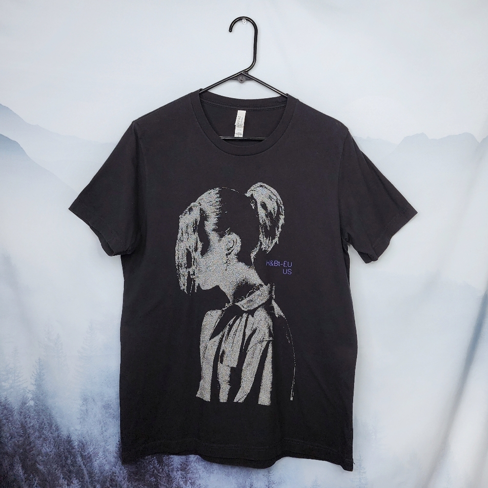 Keshi Hell/Heaven Gabriel Tour Band Tee Unisex Large Bella Canvas Black